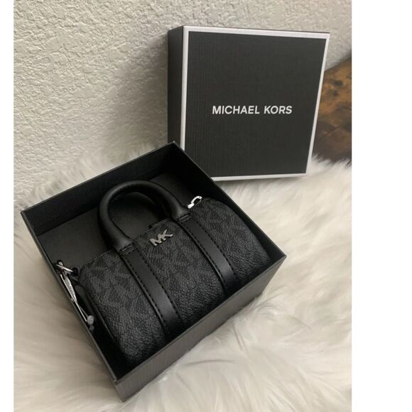 Michael Kors Womens Micro Duffle Keychain Bag New with Tag Gift Ready - Picture 1 of 13